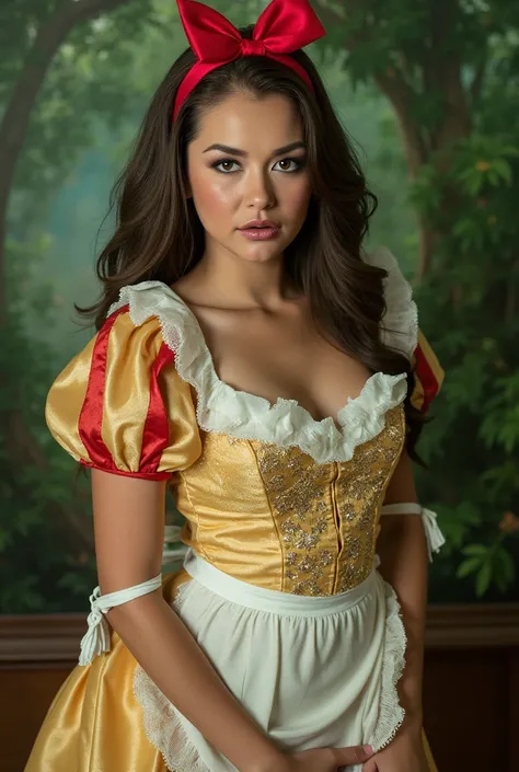 Allie haze, Wearing Disney Snow White Costume 