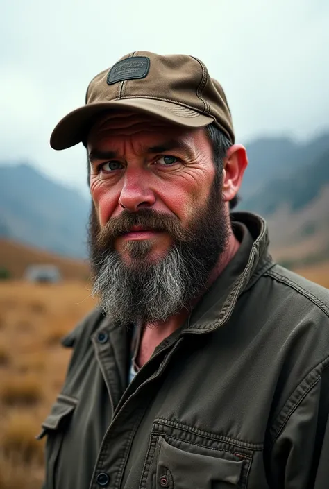 man with beard and cap