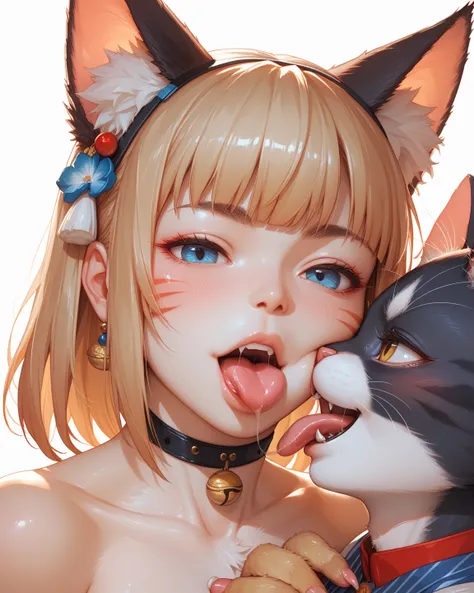 furry cat woman , Lick, lick, lick, fuckin' number one , Vietnam , ao dai , blow the man's body