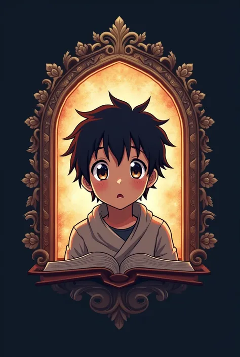  Logo type of an anime channel where the name is Bibliatoon, Portray Bible stories in anime 