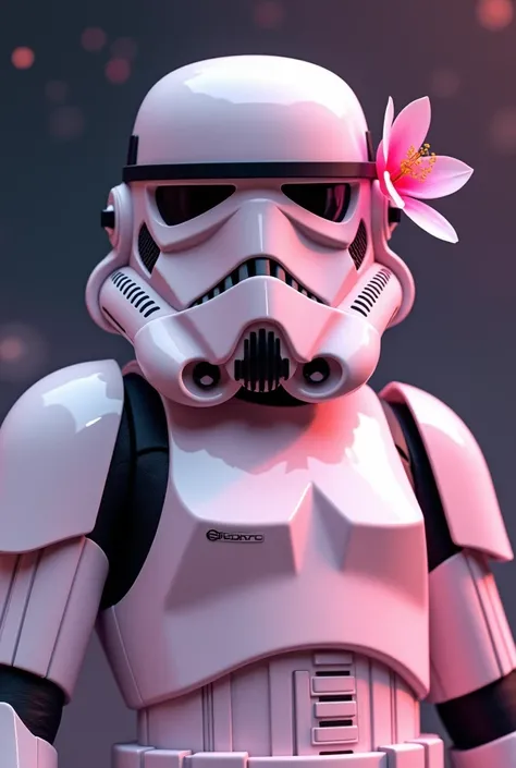 Do you have a Stormtroopers Soldier of the Galaxy in pink and with a flower