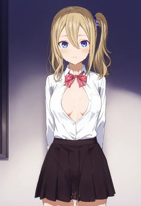 NSFW、Hayasaka Ai、 school uniform 、 skirt、Love juice