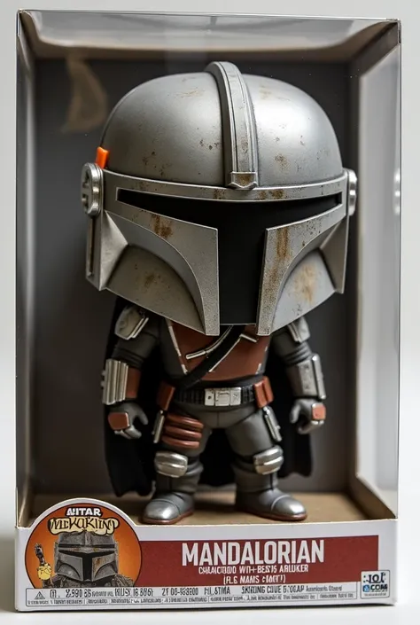 Funko pop mandalorian in box and everything