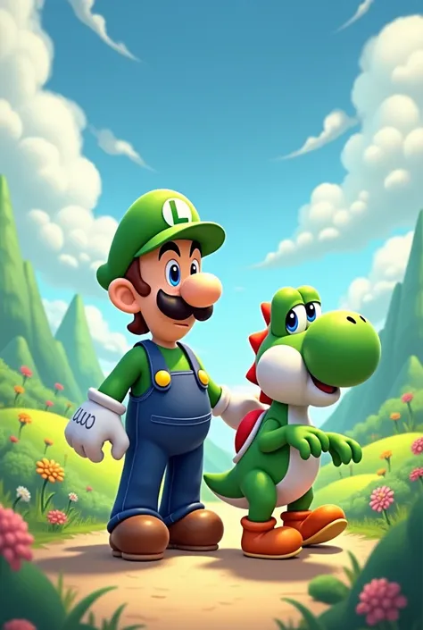 Luigi and Yoshi