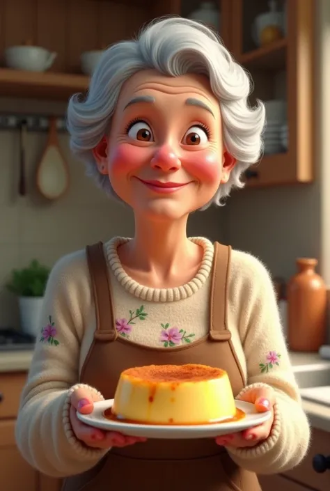 Swap the logo for a grandma holding a pudding