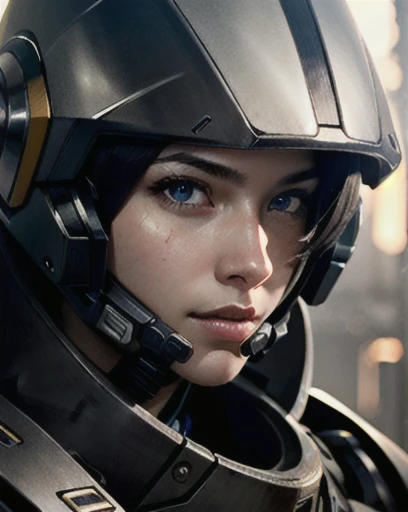 best quality,masterpiece,highly detailed,ultra-detailed, 
1girl, full armor,zaku,cyborg,science fiction, holding weapon, 
extremely detailed eyes, fantastic details full face, mouth, trending on artstation, pixiv, cgsociety, hyperdetailed Unreal Engine 4k ...