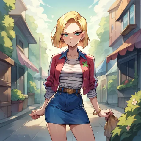 Android 18 dressed as Clover from Totally Spies -

Season 7 