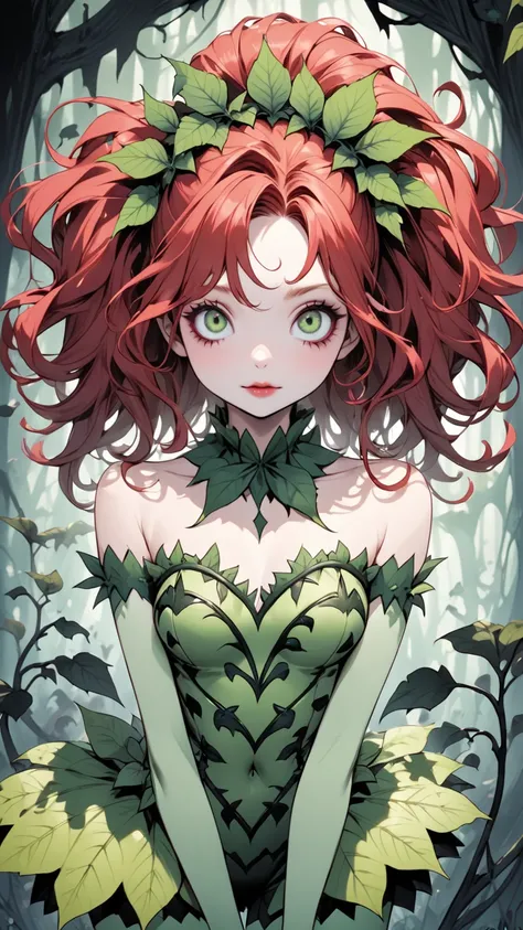 Poison Ivy designed by Tim Burton