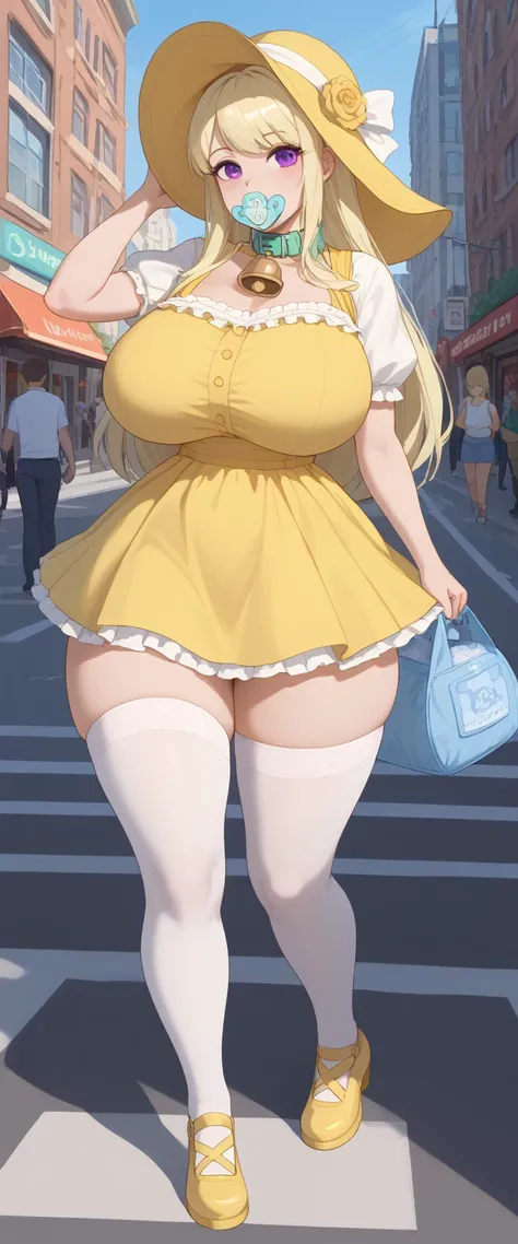 evaluation_9, evaluation_8_ upwards, evaluation_7_ upwards,  eastnik_anime,  Best quality, solo, clear face,  huge breasts,  perfect body ,  looks at the viewer,  dynamic perspective , behind, big ass,  wide hips,  long hair,  smiles,  very tall woman ,  E...