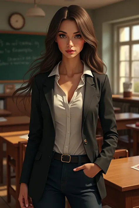 Sexy women are a teacher 