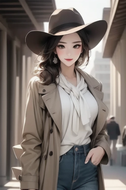 Beauty, cowboy shot, FASHION BRAND 