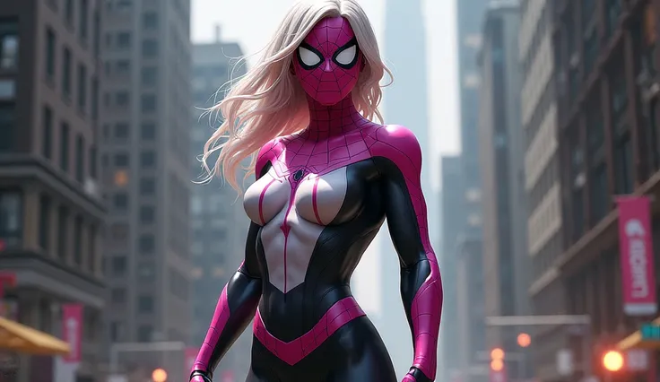 muscular spider gwen