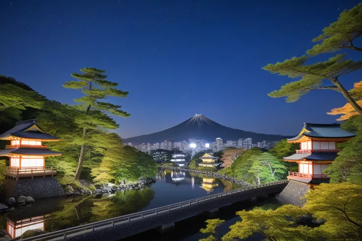 Scenery of Japan　Night Miyako