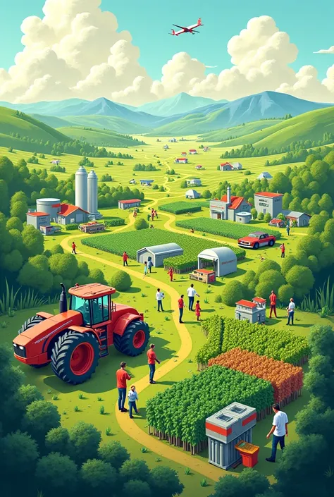 New innovations in the agricultural field poster