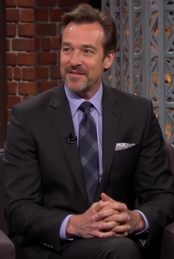 Jude Law has mustache gets mad at interviewer and punches him in the face on a news show Jude Law kiss with Jude Law in TV show Jude Law and Jude Law on live show Jude Law and Jude Law explains on live Jude Law explains on live TV and wear suit unifrom Kis...