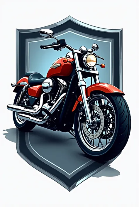 Create a logo for a motorcycle wash and retailing business