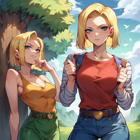 Android 18 dressed as Clover from Totally Spies -

Season 7 