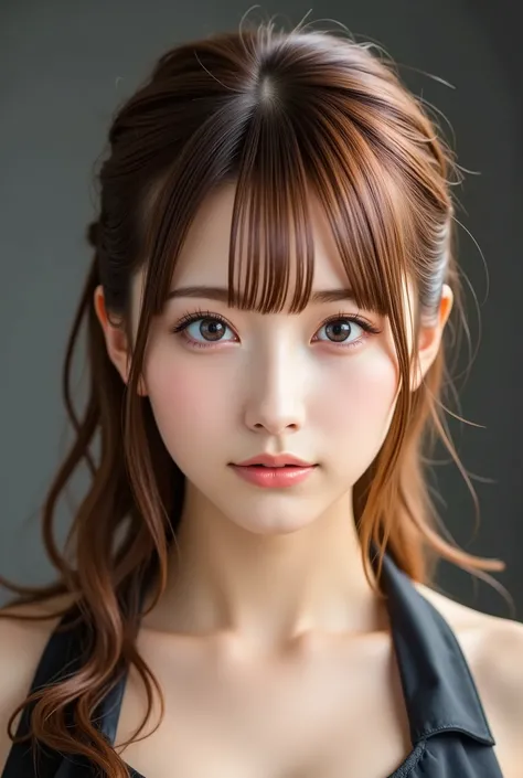 devastatingly beautiful, with the same golden-brown hair and sharp blue-grey eyes. She has full lips with defined features and a thinner. She has an impeccable posture and stands very tall, a queen in her own right.
