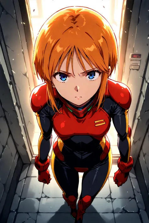 score_9, score_8_up, score_7_up, score_6_up, source_anime, anime coloring, flat color, 1girl, small breast,BREAK,
zz_pletwo, pletwo, blonde hair, black bodysuit, short hair, sidelocks,
armor, pilot suit, red gloves, orange hair, short hair, sidelocks, dark...