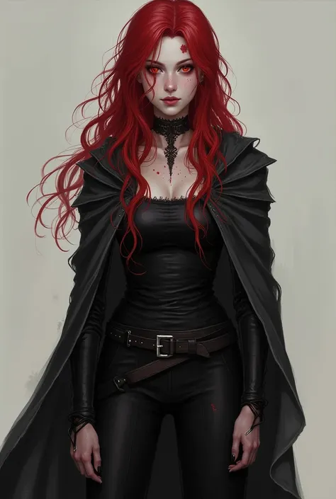 create  girl**Name:** Bloody Mary (Later known as **Sanguis, the Last Bloodborn**)  
**Age:** 13 at the start, but her presence feels much older—like someone who’s already lived through centuries of pain.  

### **Appearance:**  
- **Hair:** Deep, blood-re...