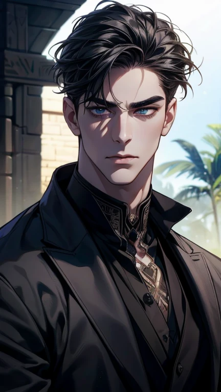 (     league player ,4K,8k,     highres,     masterpiece :1.2),     ultra-detailed    ,(realistic,photorealistic,photo-realistic:1.37),36-year-old man,10-day beard,Beautiful anime,Portraits,strong,Masculine,   with dark gray hair  ,sharp jaw,         mesme...