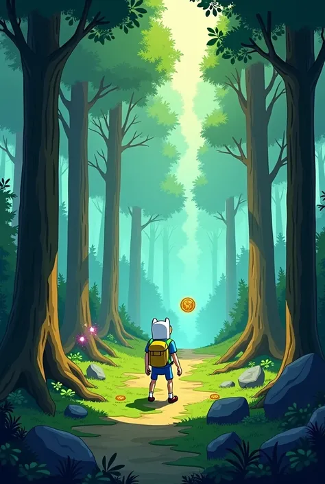 The Restoration of the Forest: The forest coming back to life as Finn places the final relic in its rightful place. Trees grow taller, the animals return, and the sky turns vibrant with the return of the forest's magic.



