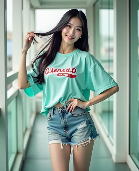 , 8K 3D portrait with a resolution of 45 megapixels, shot with the highest quality cameras. Canon and Fuji cameras use the highest quality and most modern film, very realistic images and colors, Mrs. ASIAN STYLE KOREAN GIRL MAKEUP VERY FINE EYES GLOSSY POR...