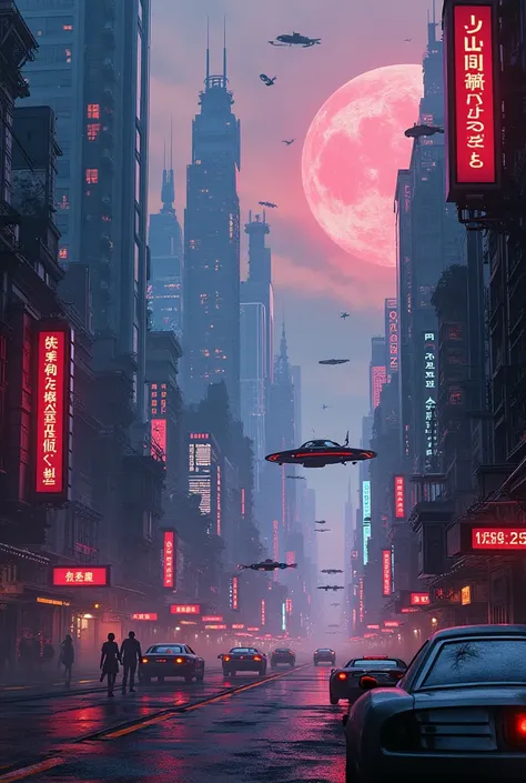 create a background Futuristic, dystopian Los Angeles city 
Cyberpunk cityscape with neon lights or high-tech elements
Gritty, digital world feel, inspired by the Metaverse in 2d artwork style