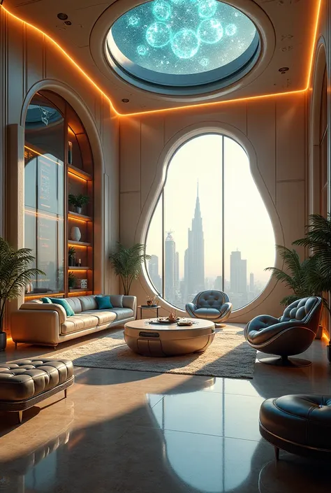 Imagine a rich 's room in 7890&#39;S