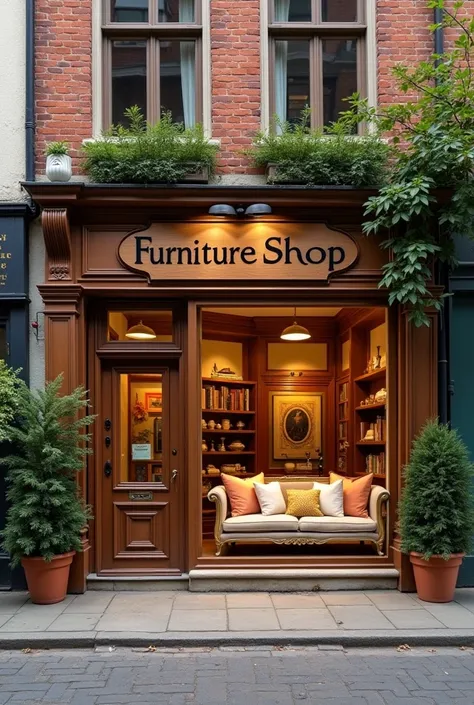 image of a shop with the name 'furniture shop'