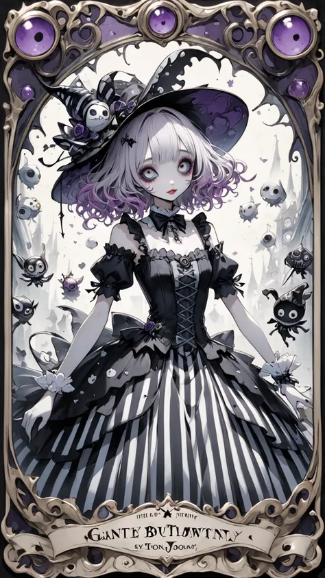   Tim Burton's Style、 Trading Card 、