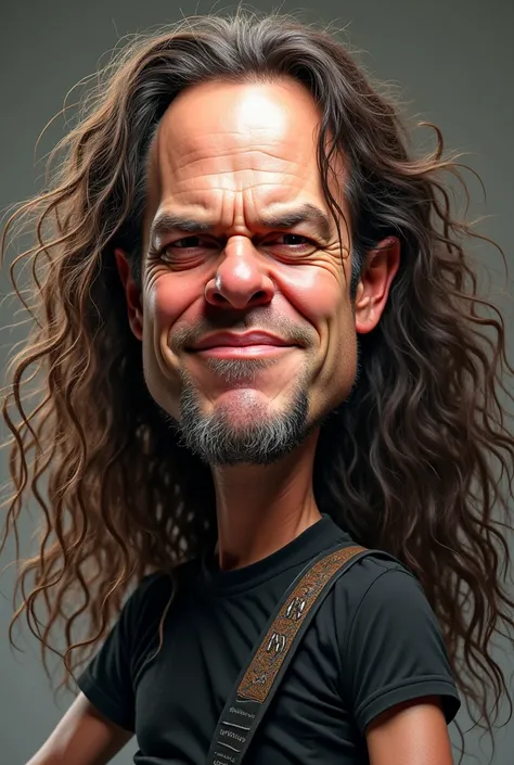 jason newsted en caricatura 