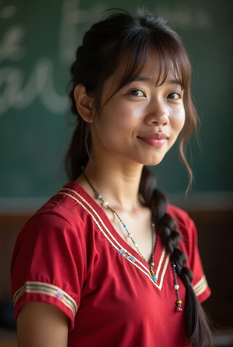 Myanmar female teacher
