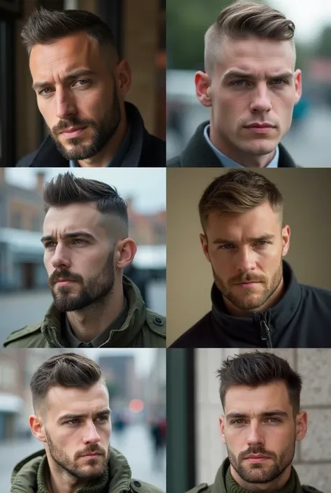 military haircut styles of male