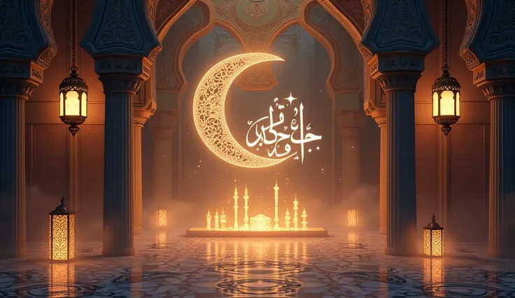 make a ramadan background