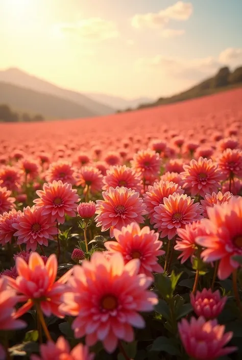 Tens of thousands of fragrant flowers in bloom season