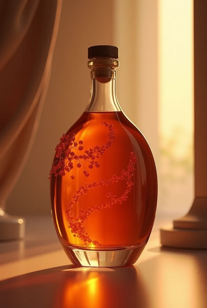 Sweet liquor bottle