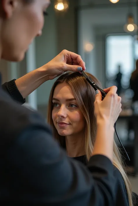 Hair cutting video 