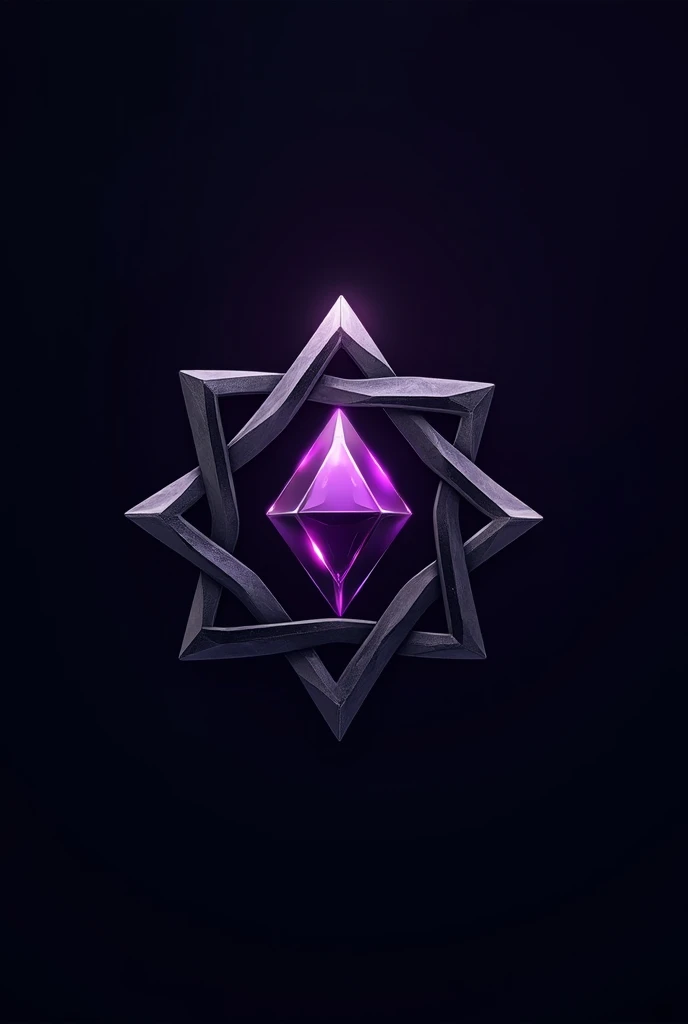 Generate a logo for a gang called Amethyst Syndicate