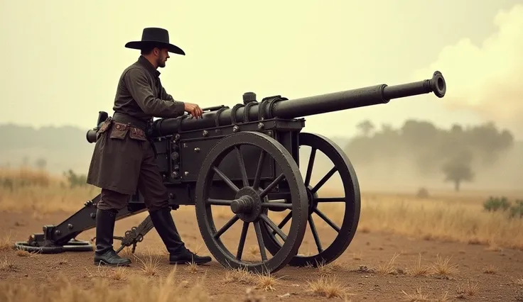  The Gatling could be configured for different calibers and , , depending on the model ,  it was capable of firing hundreds of rounds per minute ,  an unprecedented rate of fire for the time .  However, ,  was a heavy and bulky weapon ,  it required a crew...