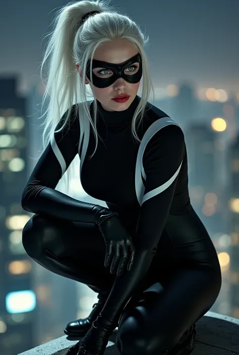  Felicia Hardy, alias black Cat,  is one of the most fascinating and varied most layered characters in the Marvel universe .  Her appearance is just as eye-catching as her personality :
 Outer appearance :
 *  Distinctive face:  Felicia has a pretty ,  ova...