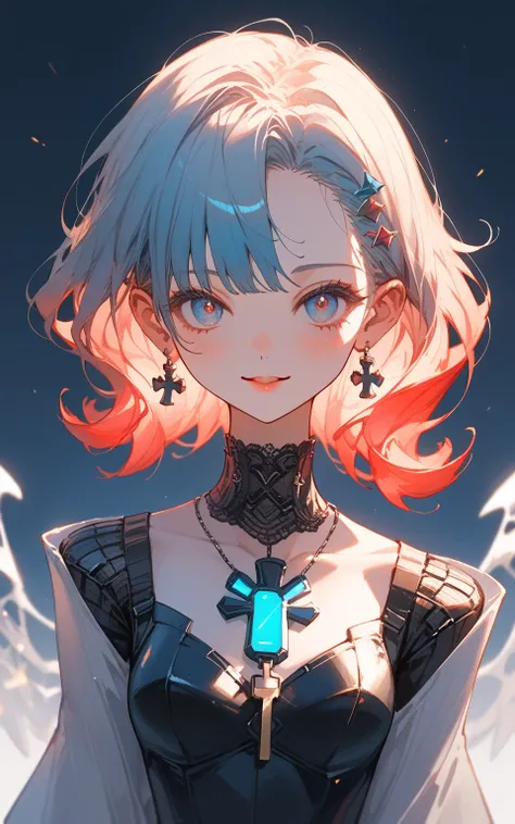 Bioluminescent urban cybernetic dress
prompts:
text
Cute girl, , (masterpiece: 1.2), (best quality: 1.2), (high definition: 1.1),  
Dramatic lighting,  Vibrant Color Palettes,  
Anime artwork, anime style, key visuals, cinematic composition,  
Dreamy water...