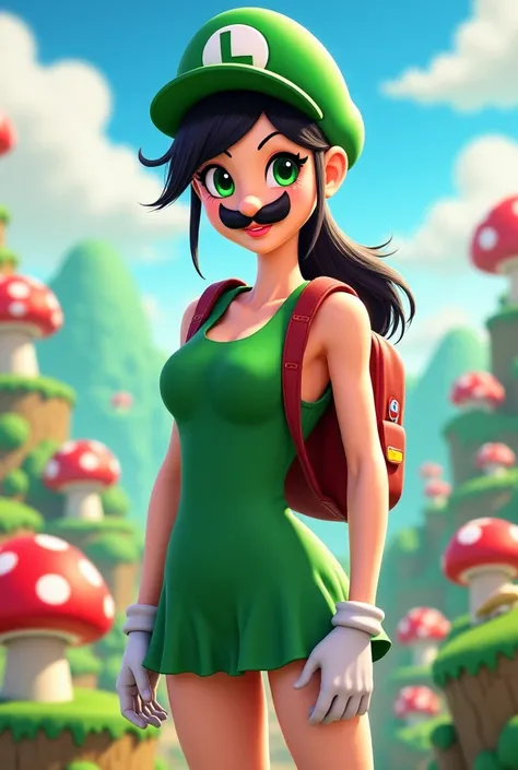 si Luigi le personnage de  jeux vidéo était  une  femme