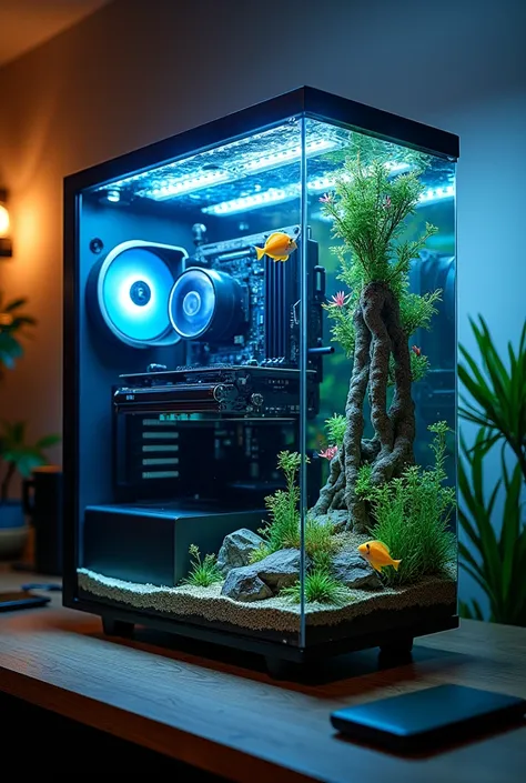 Aquarium Gaming Computer