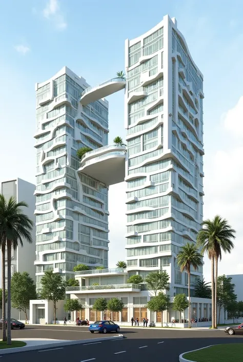 **Civil Construction Project: Azevedo Royalty Group**

** General Concept :**
The project proposes the construction of a super futuristic urban complex, composed of two interconnected buildings, one with 9 floors and another with 8 floors. The design seeks...