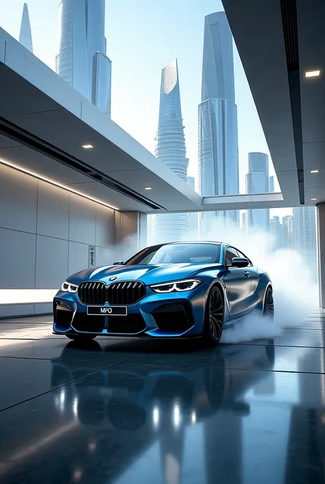 BMW X6 2050 drift pour entrer dans un garage