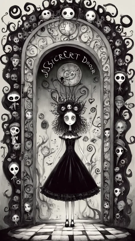     Tim Burton's Style、secret door、An interesting person