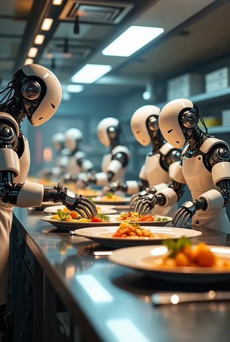 robots cooking