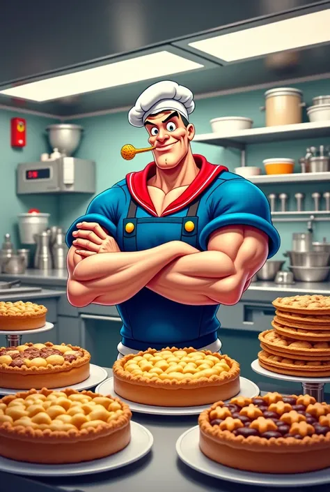 Popeye baking in menu in fast food chain