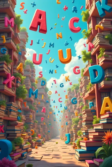 Letters are everywhere,
On books and signs, in the air!
Read them, write them, you will see,
How much fun the alphabet can be!